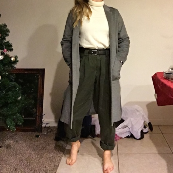 H&M Jackets & Blazers - H&M Gray Long Coat